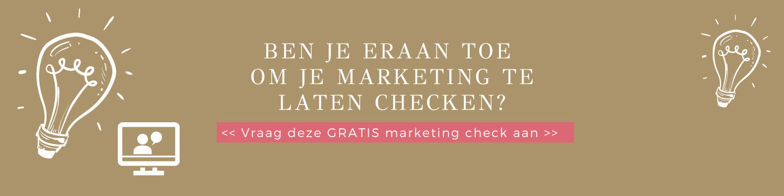 Marketing check aanvragen